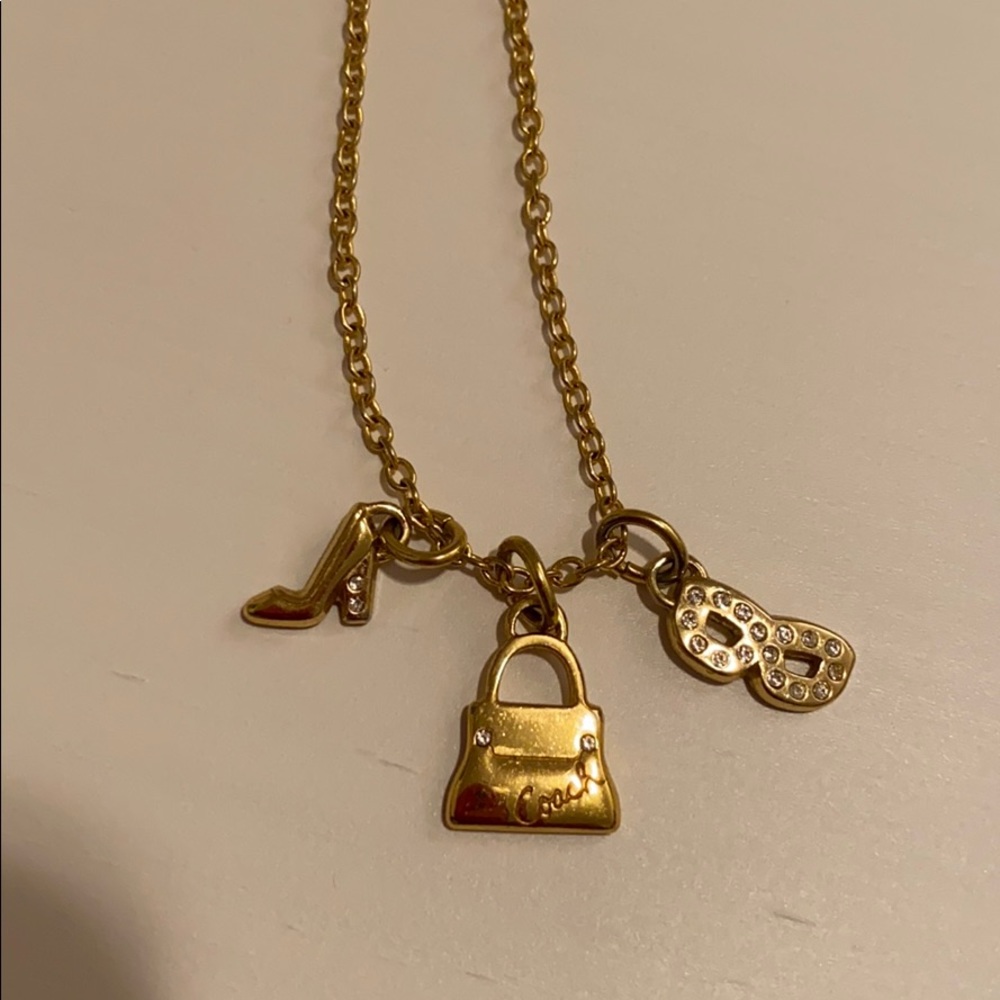 COACH “Gold” necklace